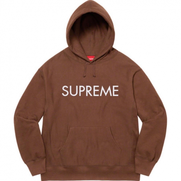 Capital Hooded Sweatshirt [f9M1xLsR9RU] - $316.00 : Supreme®