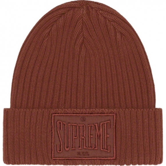 Overdyed Patch Beanie