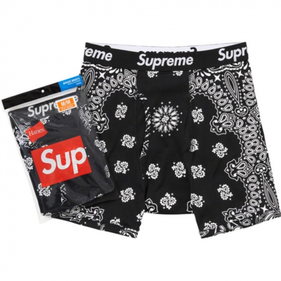 Supreme?/Hanes? Bandana Boxer Briefs (2 Pack)