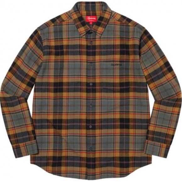 Plaid Flannel Shirt